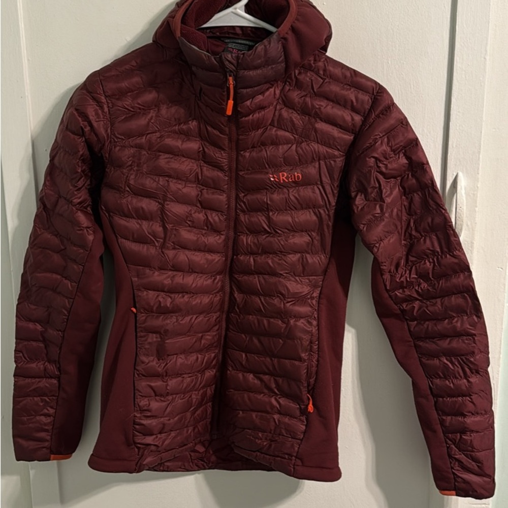 Rab Burgundy Quilted Jacket